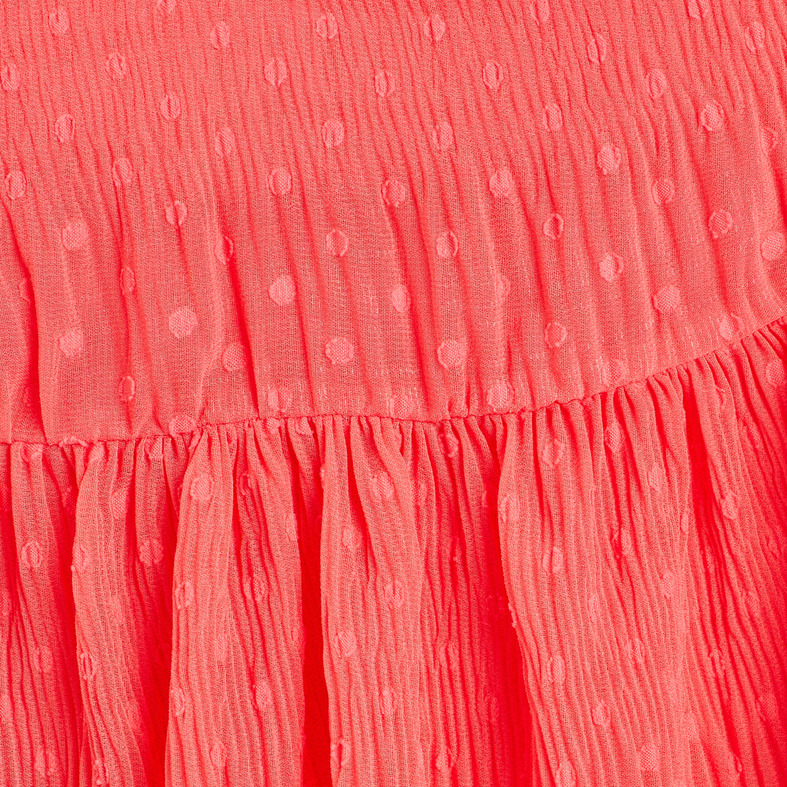 Blouse sans manches rouge corail femme | Cache Cache