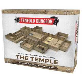 Tenfold Dungeon 3D Terrain Setting: The Temple (EN)