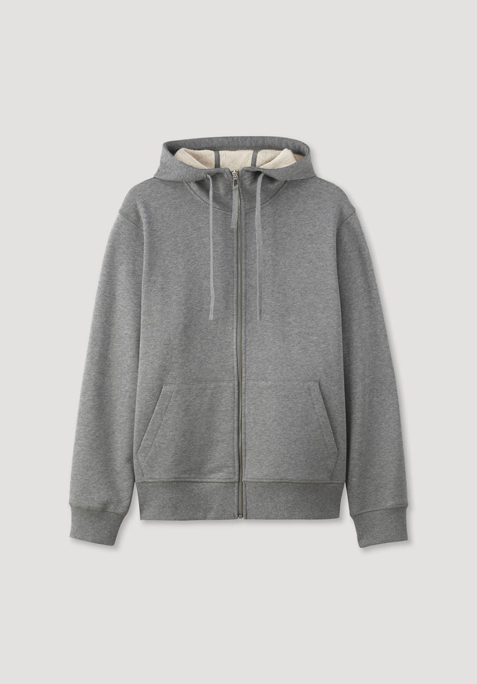Sweatjacke aus reiner Bio-Baumwolle