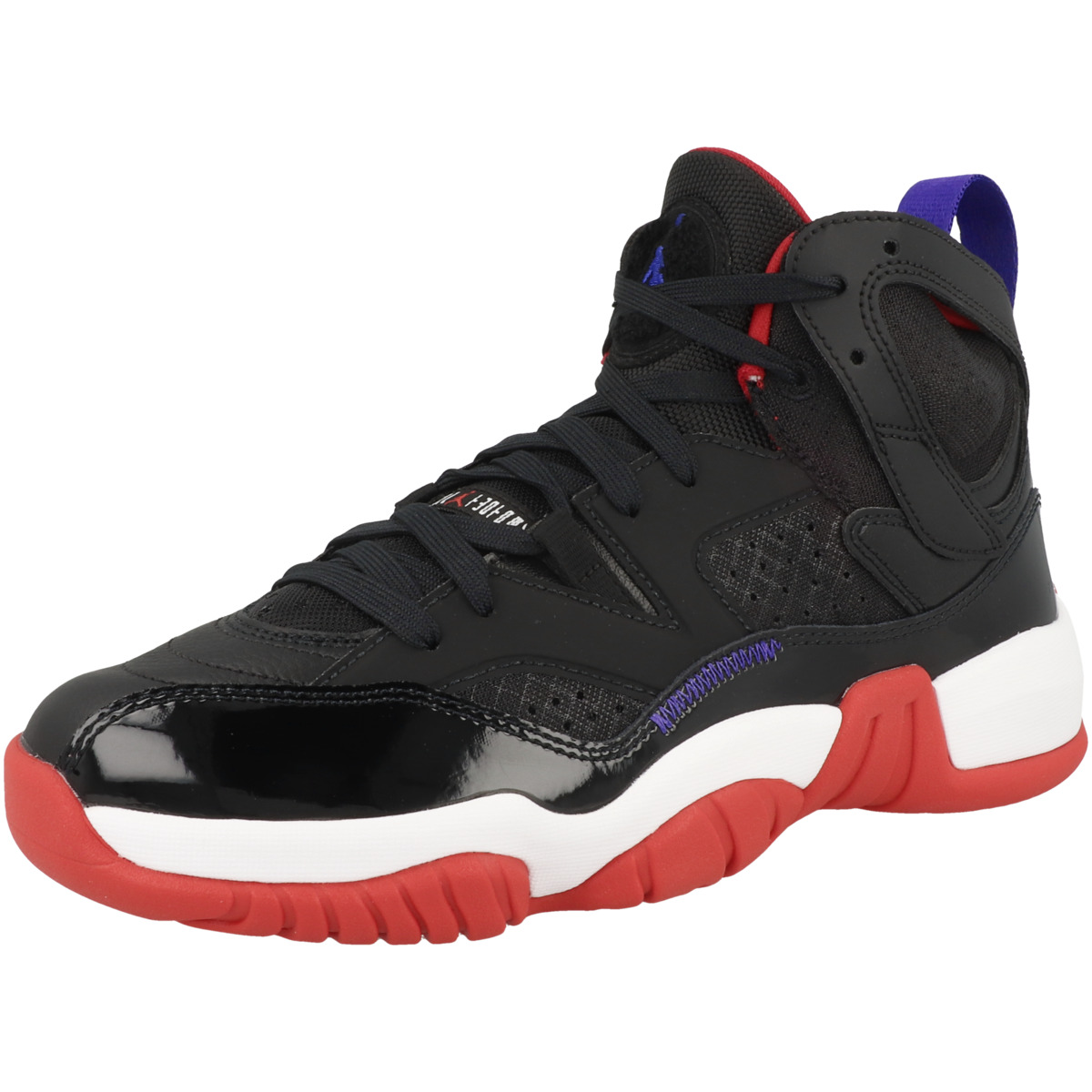 Jordan Jumpman Two Trey Sneaker mid schwarz