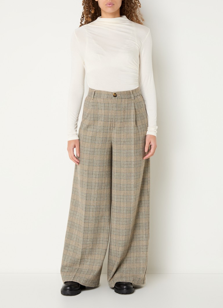 Benetton long-sleeved shirt with stand-up collar