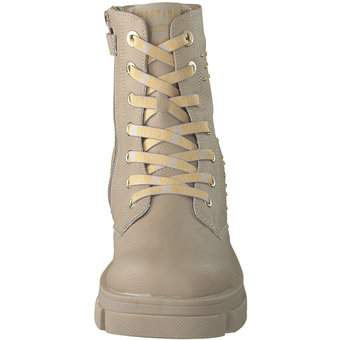 Mustang Schnür Boots in beige