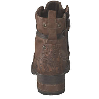 Mustang Schnürstiefelette in braun