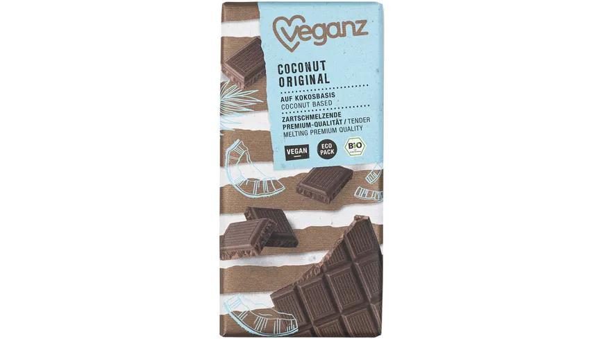 Veganz BIO Mylk Choc Pure 80 g
