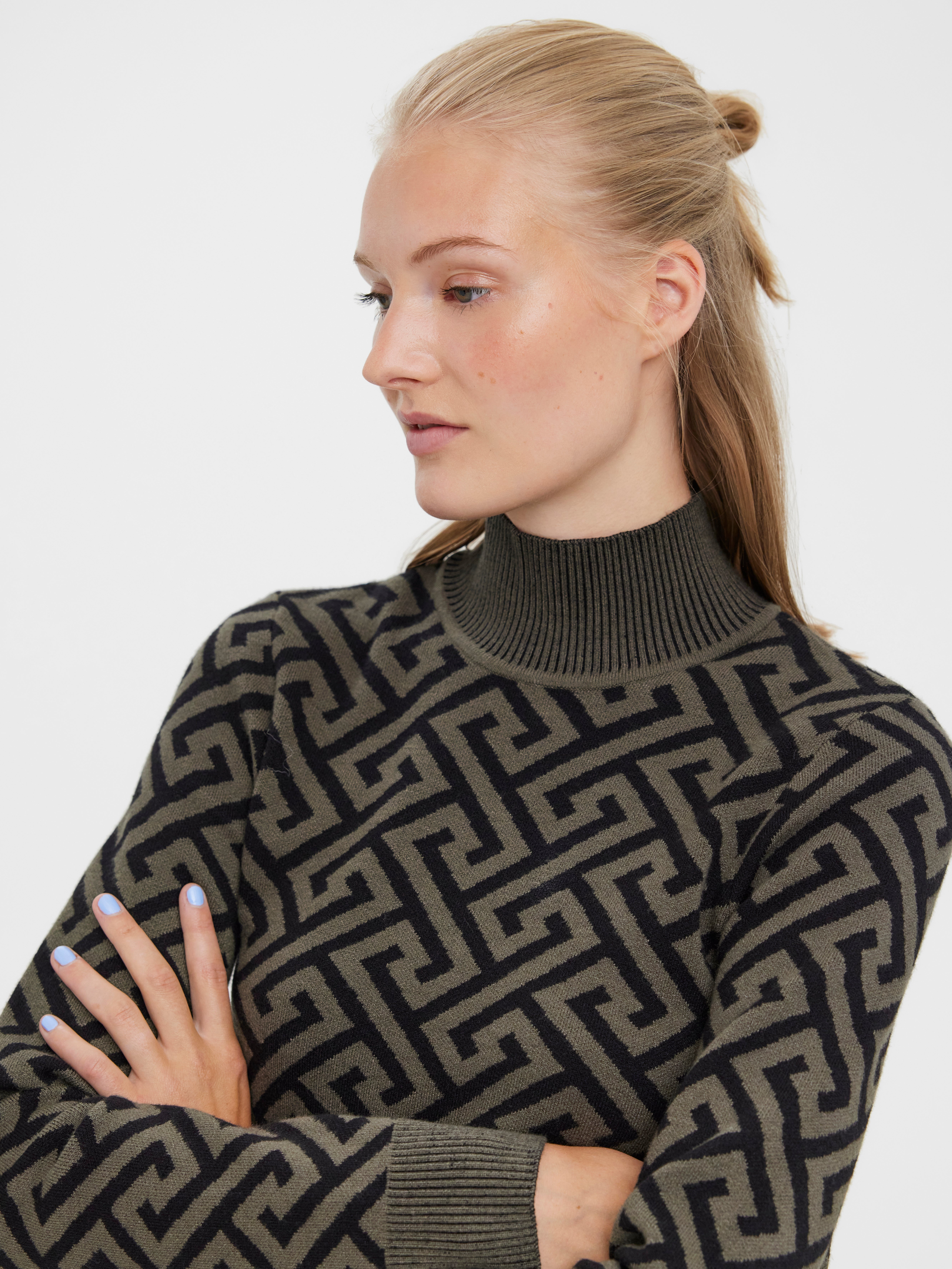 VMARIA Langes Kleid