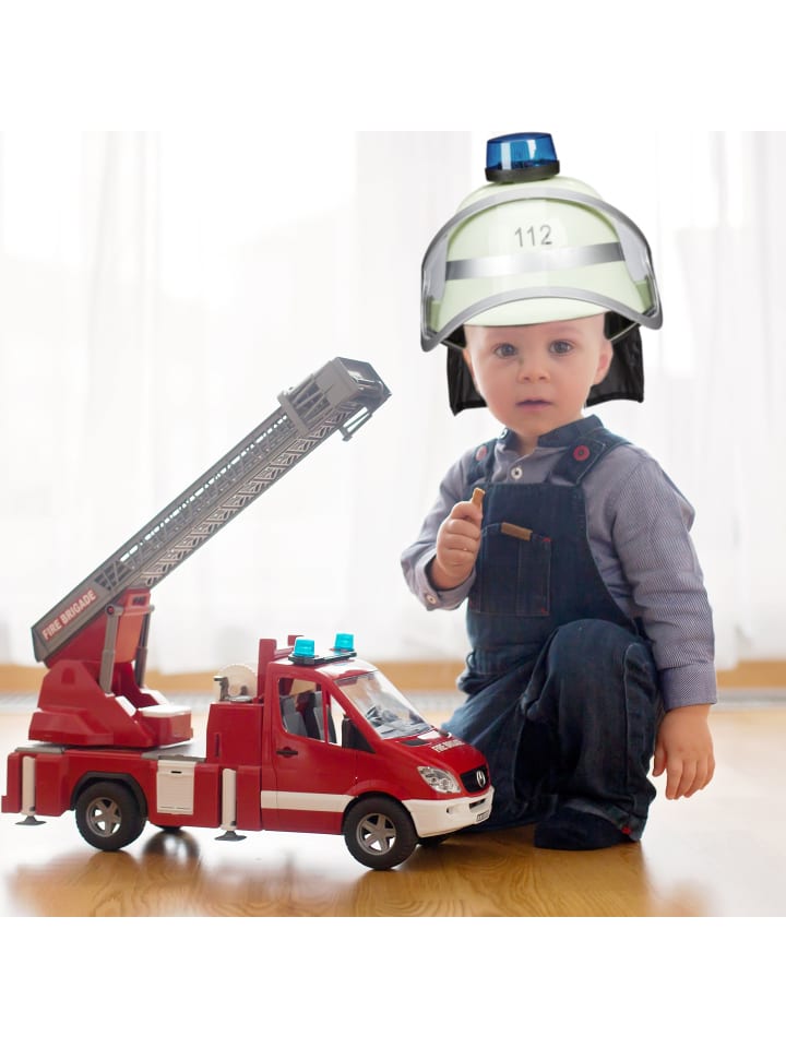 relaxdays 24x Kinder Feuerwehrhelm in Gelb günstig kaufen onesize