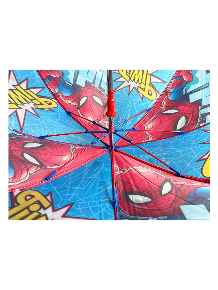 Spiderman Regenschirm in Blau günstig kaufen onesize