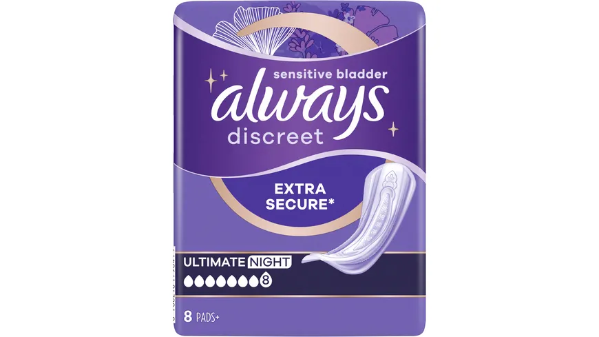 Always Discreet Inkontinenz Ultimate Nacht