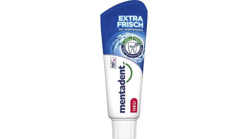 mentadent Zahncreme Extra Frisch 75 ml