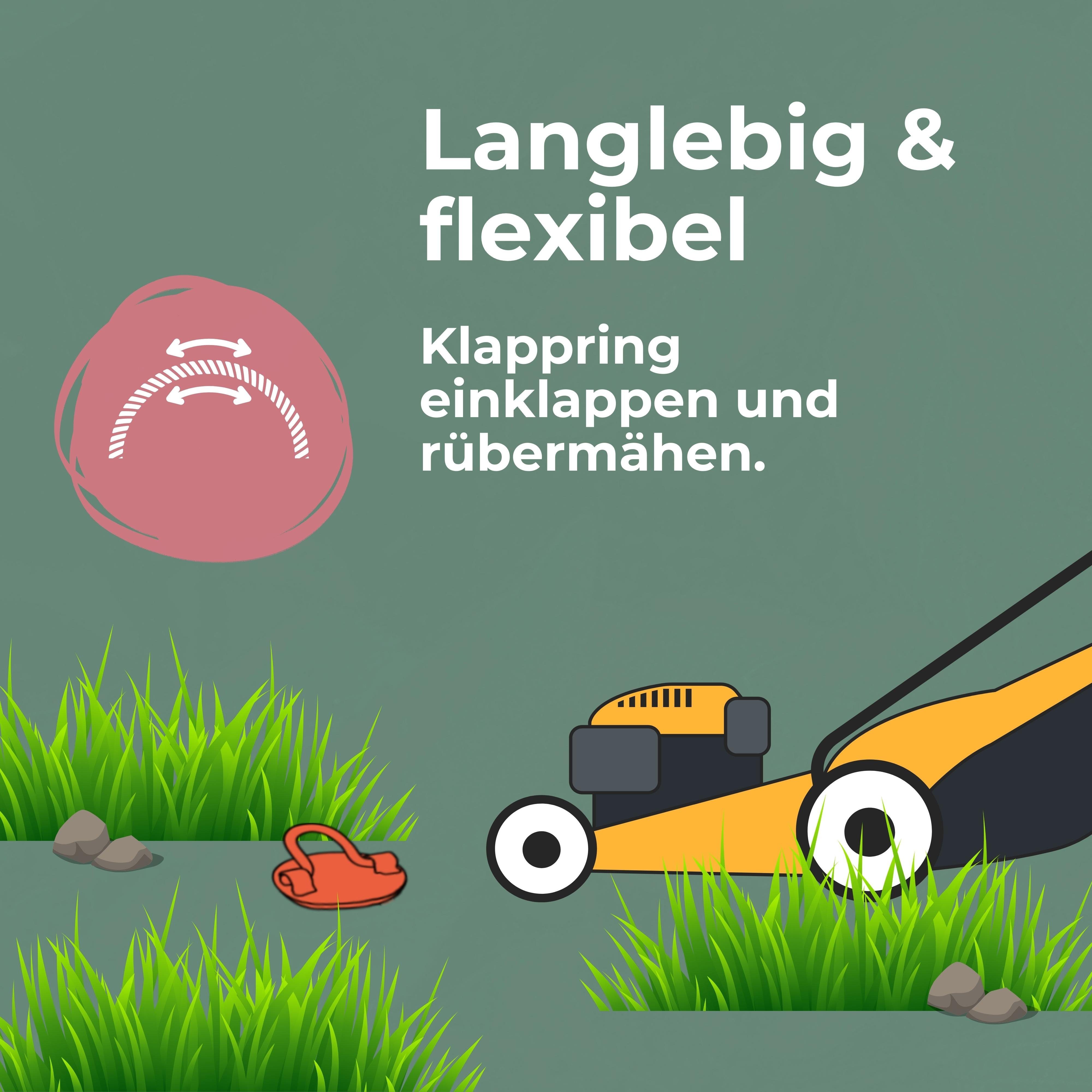 riijk Bodenanker Erdanker, Hering für Trampolin, Schaukel, Hund u. Spielturm, für Zelt, Gartenzelt, Hundeleine, Trampolin, Poolabdeckung, Schaukel, Klettergerüst, Hüpfburg, Eindrehen, (Set, 1-St., Zelthering mit Eindrehhilfe), Öse, Eindrehhilfe