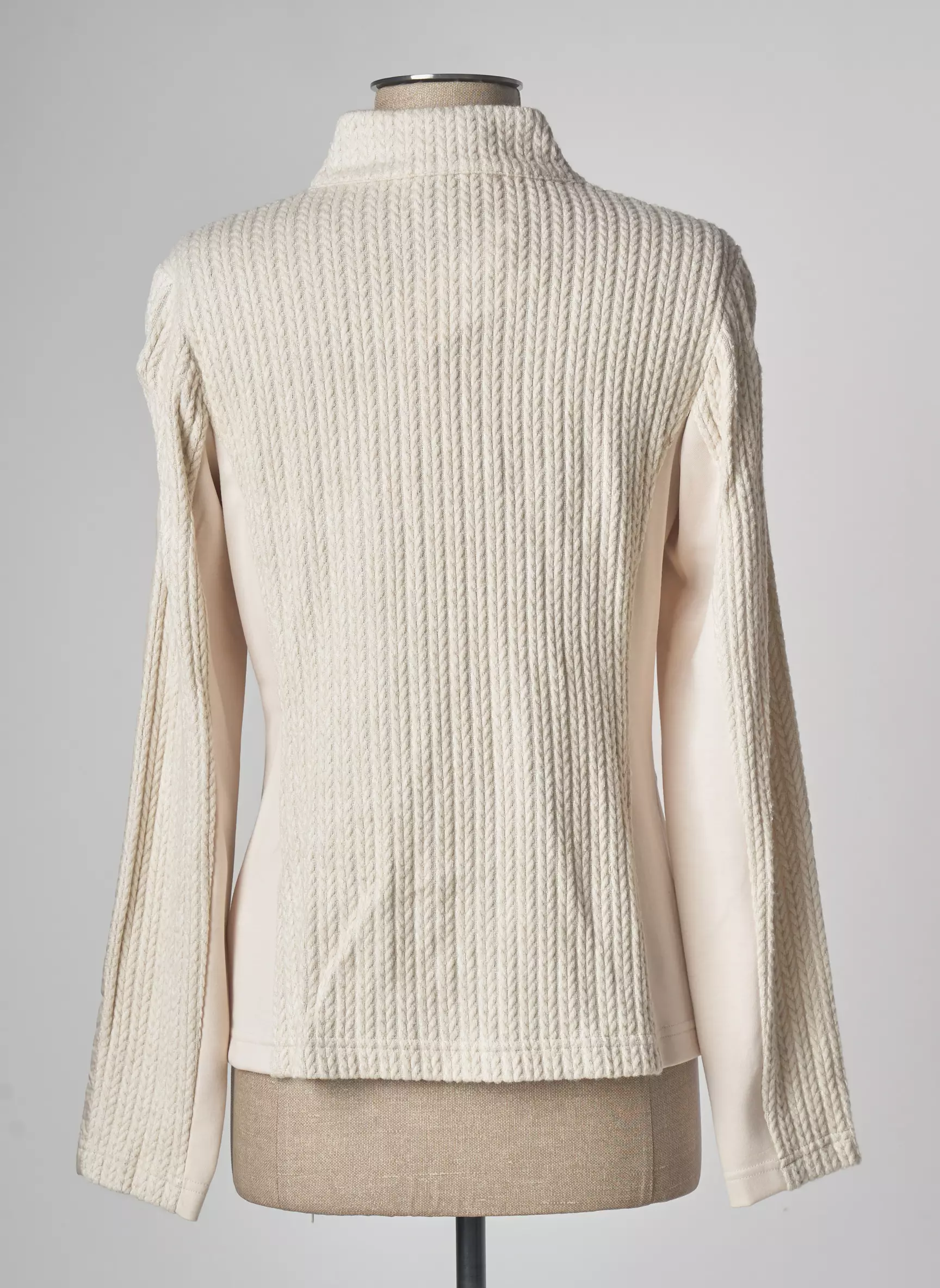 Just White Cardigans Femme couleur beige
