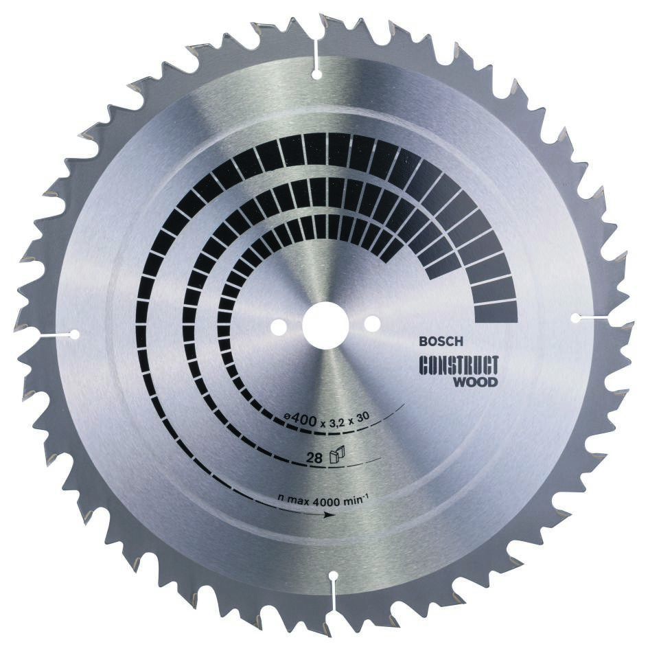 Bosch Blue Accessories 2608640703 Körfűrészlap 400 x 30 x 28T Construct Wood