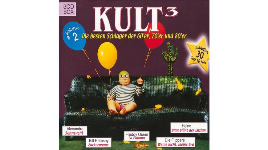 Kult3 - Die Besten Schlager Vol. 2