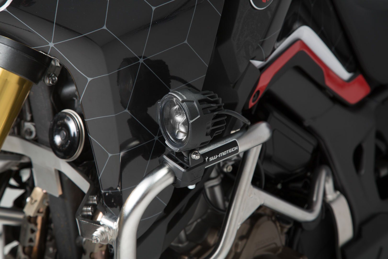 SW-Motech Motorrad-Additiv EVO Nebelscheinwerfer-Kit Universal - Schwarz. Mi