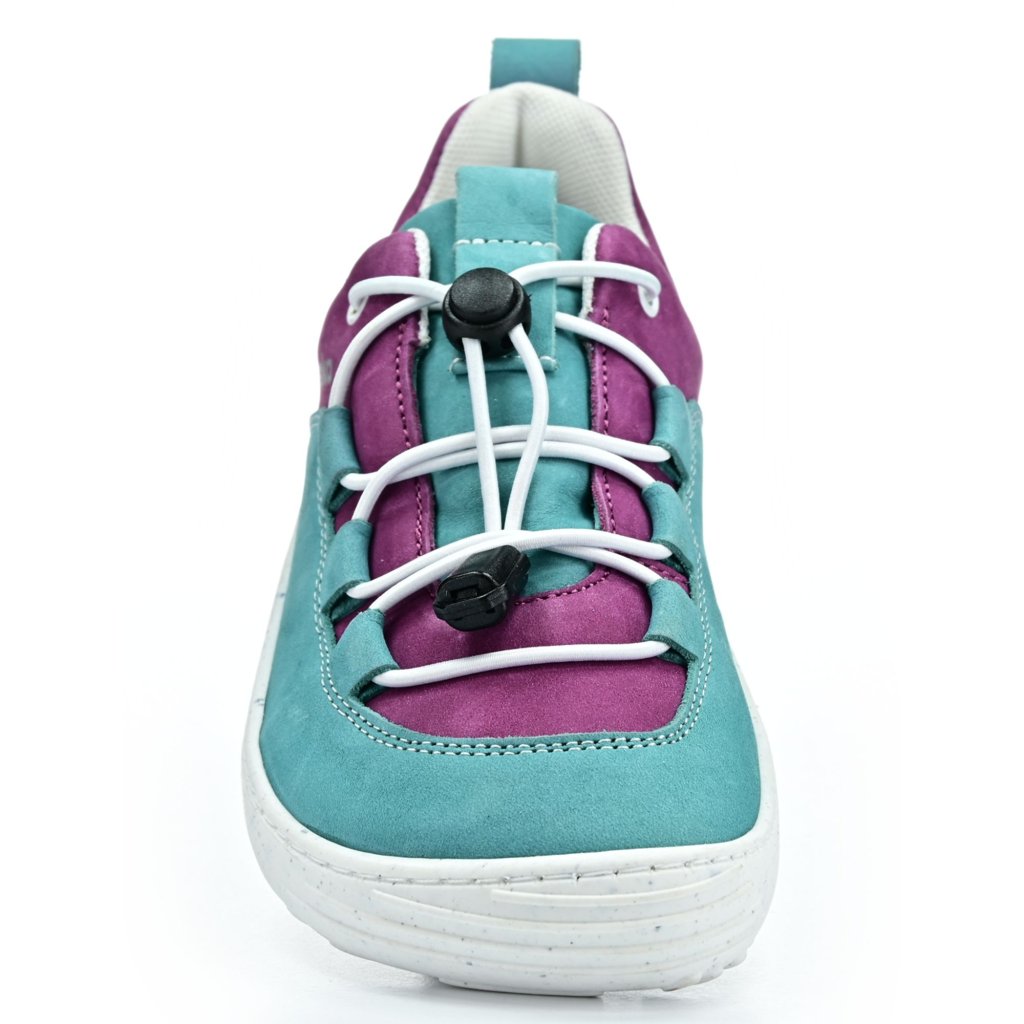 Be Lenka Xplorer Light teal & plum Barfußsneakers