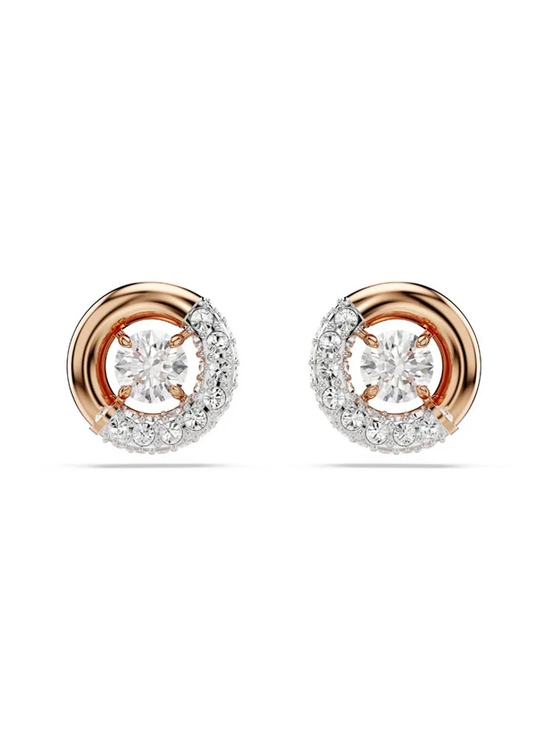 Swarovski Dextera stud earrings with crystal