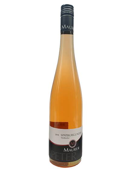 Weingut Maurer (Rheinhessen) Spätburgunder Weissherbst 2019