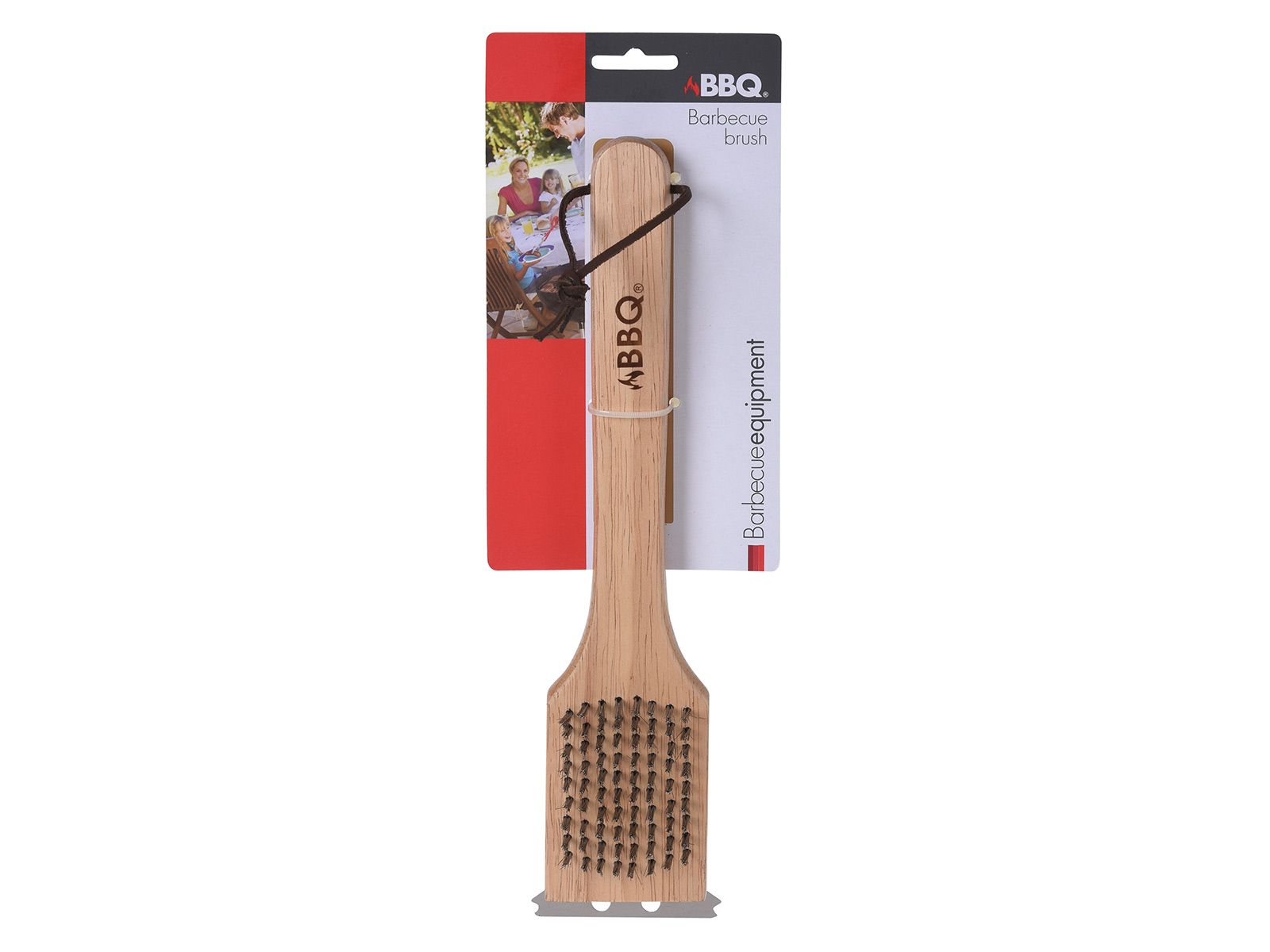 Grillbürste Holz