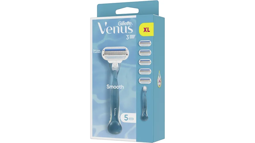 Gillette Venus Klingen + Rasierer Smooth