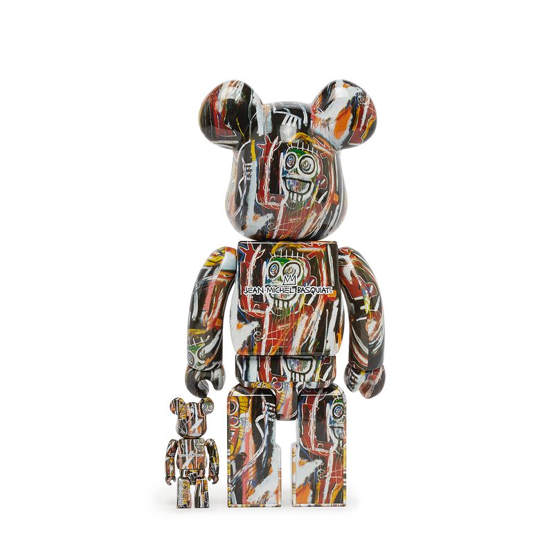 Medicom Bearbrick Jean Michel Basquiat #11 100% & 400% multicolor
