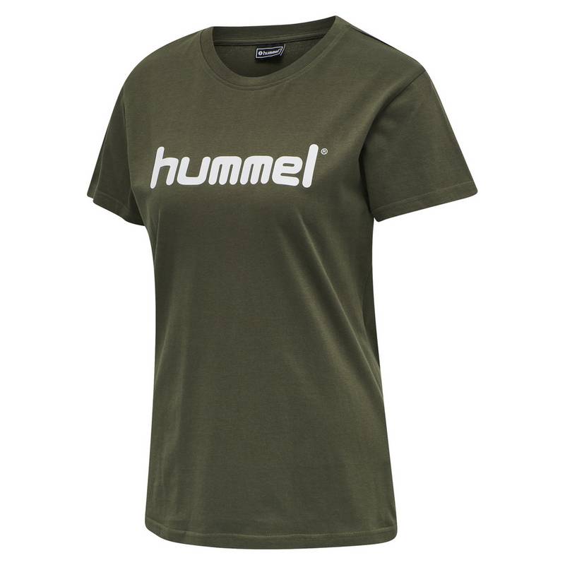 hummel HMLGO COTTON LOGO T-SHIRT WOMAN S/S T-Shirt Damen