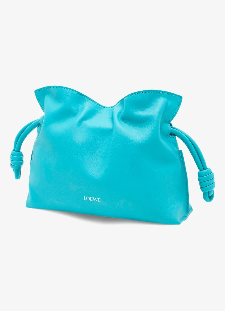 LOEWE Flamenco Mini sajūga soma no teļa ādas
