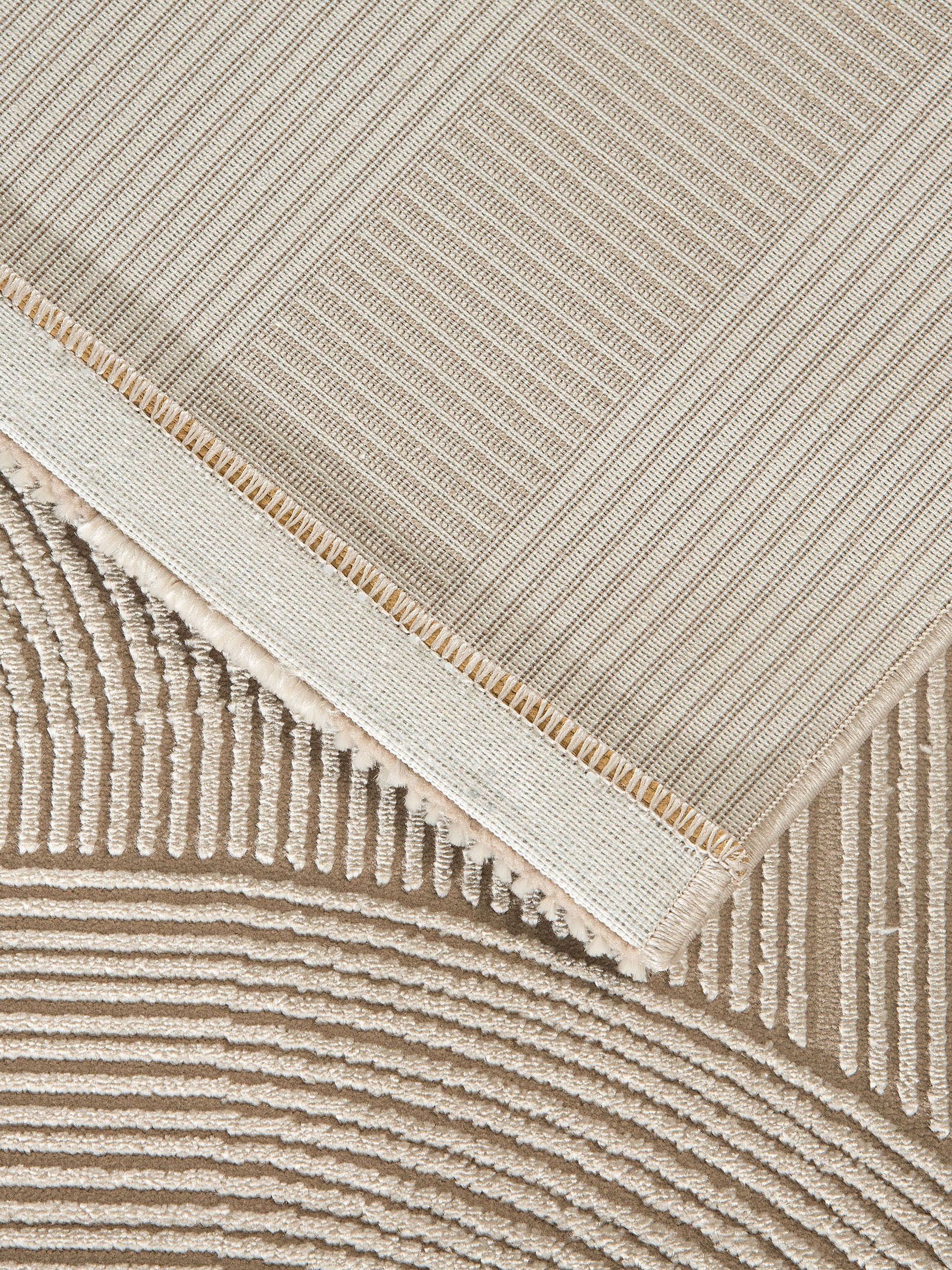 Biarritz Moderner Teppich, Taupe