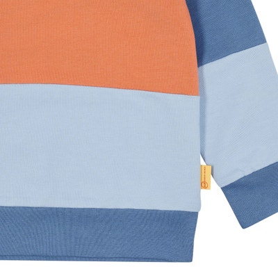 Sweatshirt, mittelblau für Jungs