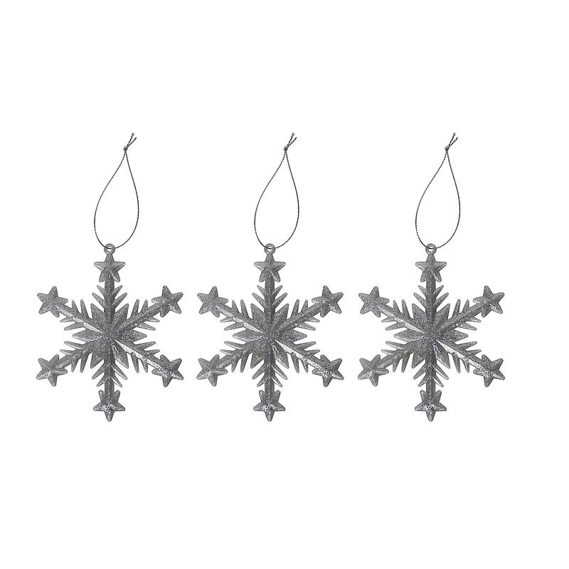 Home Snøkrystall 3-pk dekorheng