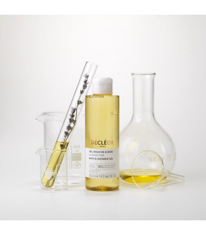 DECLÉOR-GEL DOUCHE & BAIN LAVANDE FINE-Gel Douche Tonifiant Visage et Corps