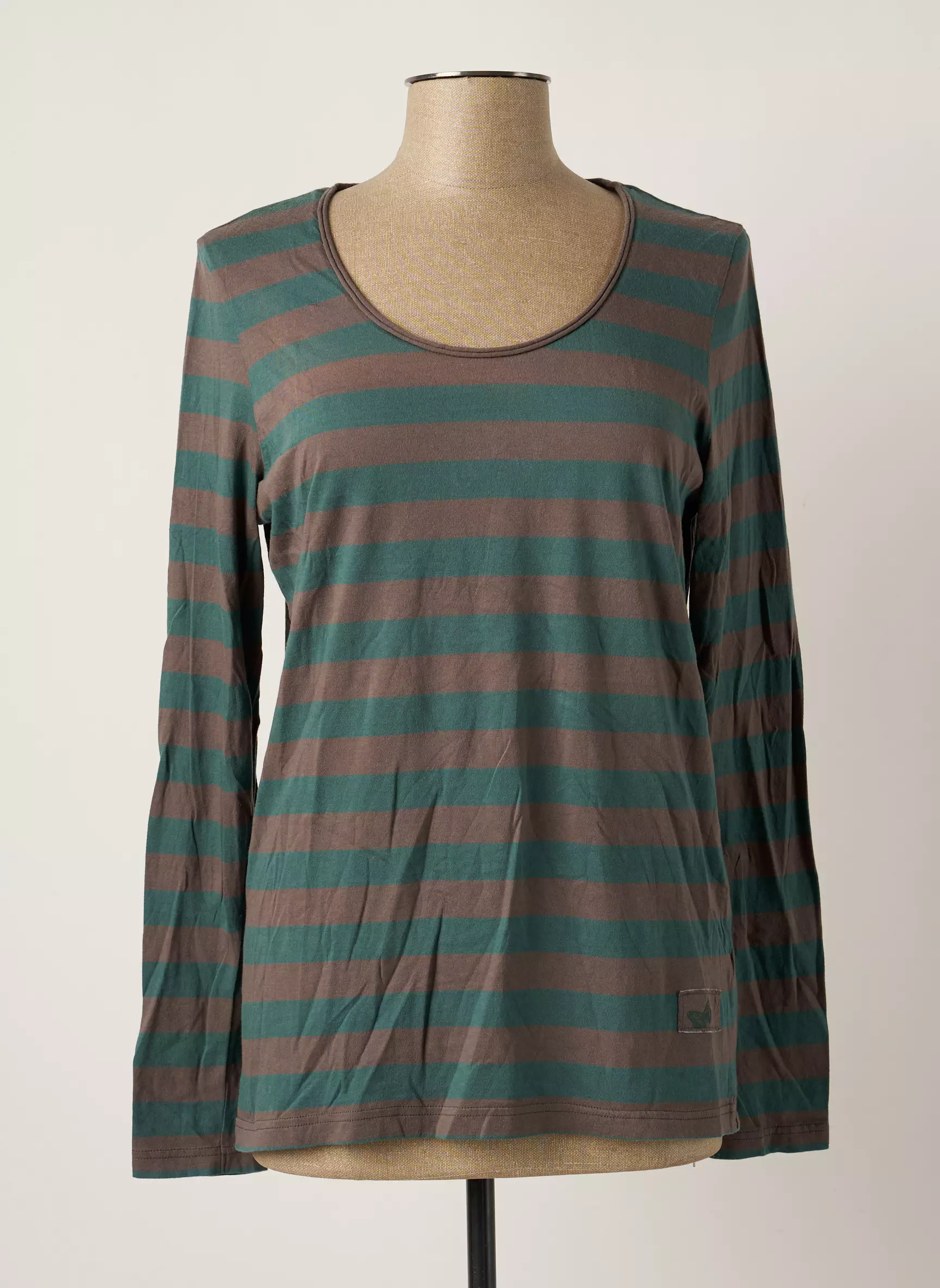 Color By T M Tshirts Femme couleur vert