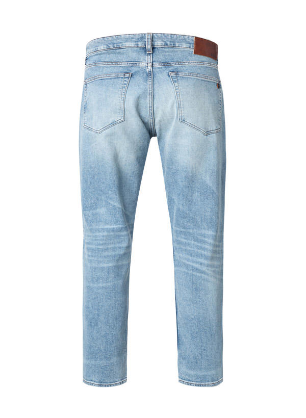 BOSS Orange, Jeans, Tapered Fit, Baumwoll-Stretch, hellblau