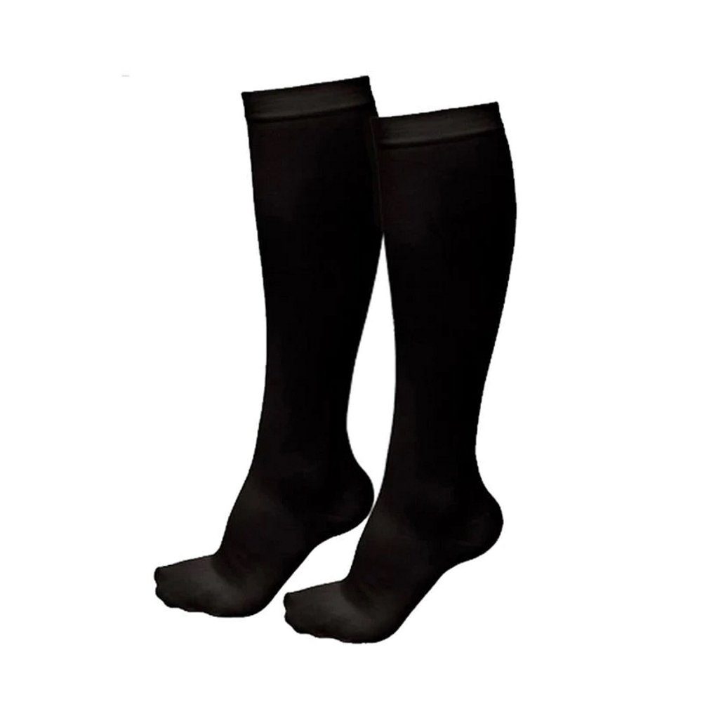 MAVURA Kompressionsstrümpfe MiracleSocks Kompressionssocken Stützstrümpfe Reisestrümpfe Unisex (Herren & Damen) schwarz