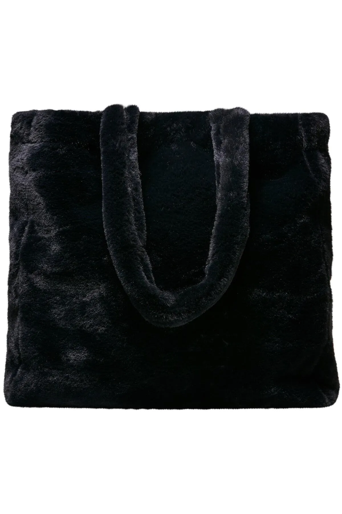 Urban Classics  Unisex-Einkaufstasche aus Kunstfell