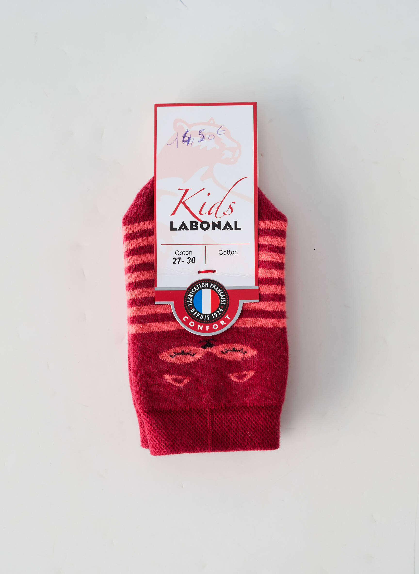 Labonal Chaussette Fille couleur rose