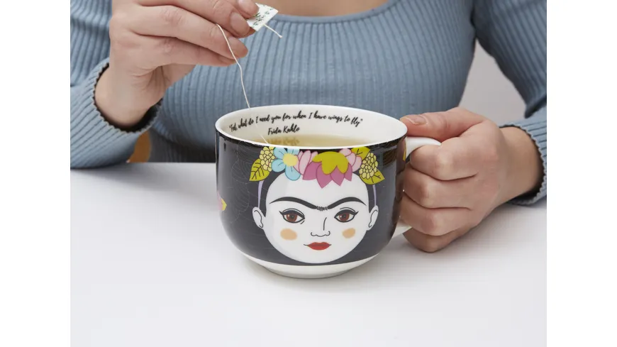 Kikkerland Frieda Kahlo Tasse