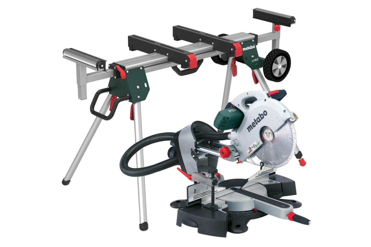 Metabo 690970000 KGS315Plus Miter Saw 315MM 2200W with pull function + KSU251 Stand