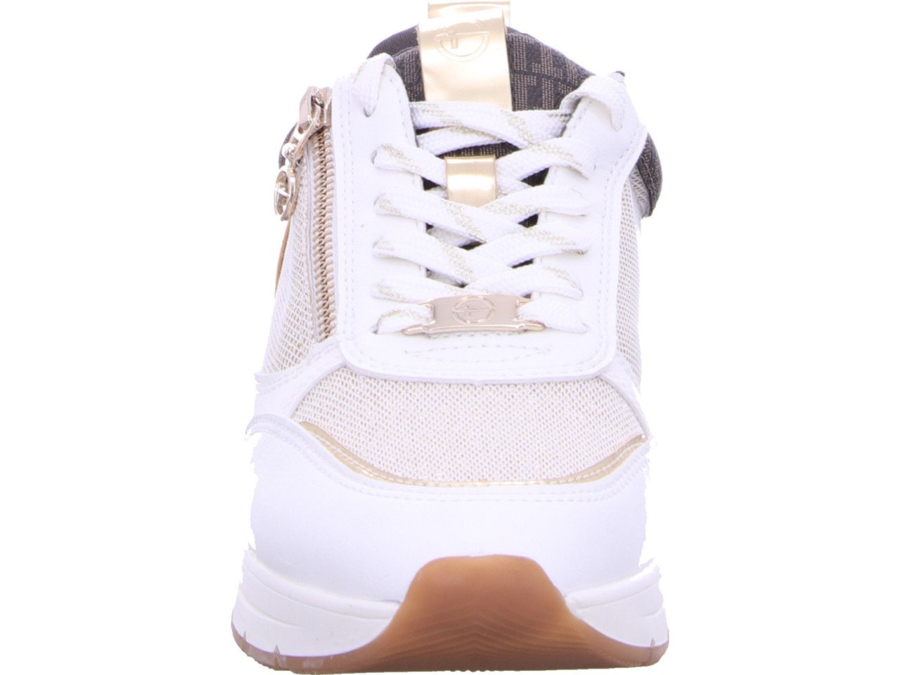 TAMARIS Freizeit Schnürer beige
