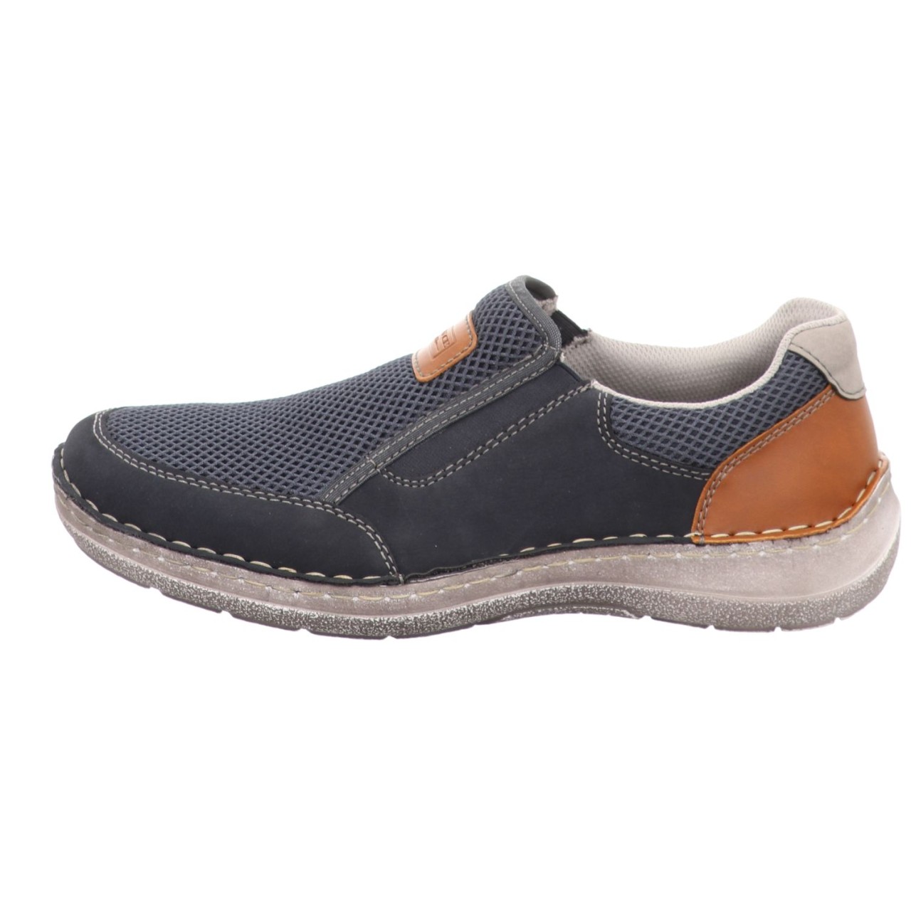 RIEKER Komfort Slipper blau Rieker 03053 blau