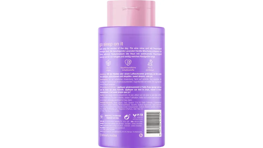 b.fresh Duschgel Süße Träume Sleep on it 473 ml
