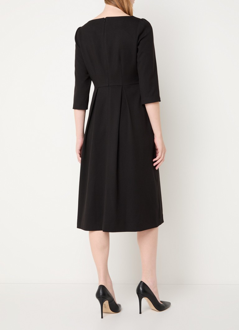 Vestido túnica midi con escote barco Halina de LKBennett