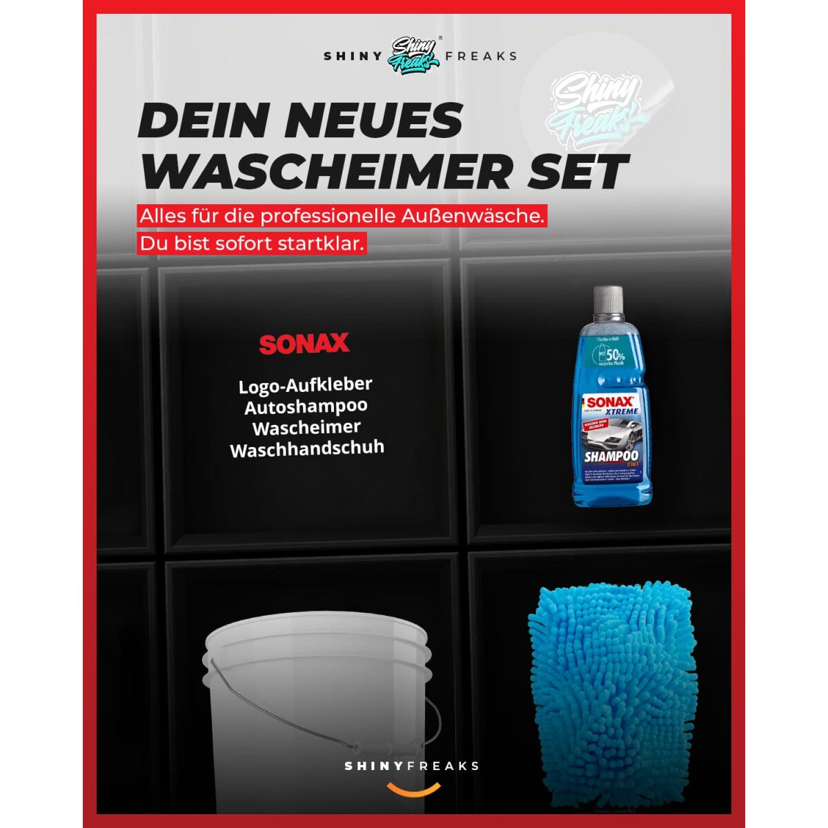 Sonax - Wascheimer Set | Basic 13L
