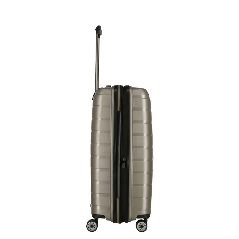 Travelite AIR BASE Trolley M (4 Räder) - Champagner