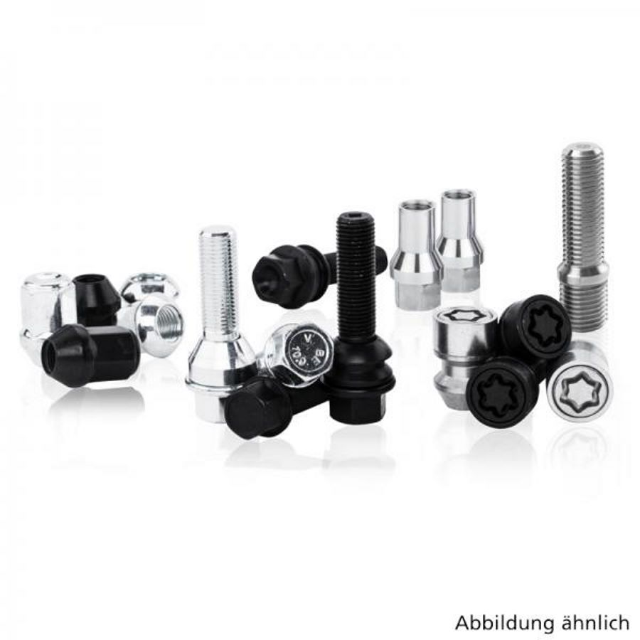 Kegelbundschraube für Spurverbreiterung, M12x 1,50 x 28 mm, 10 Stück - ATU