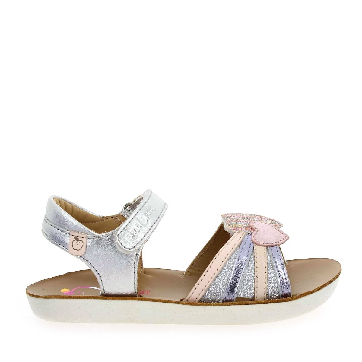 Shoopom  GOA HEART - argent multi
