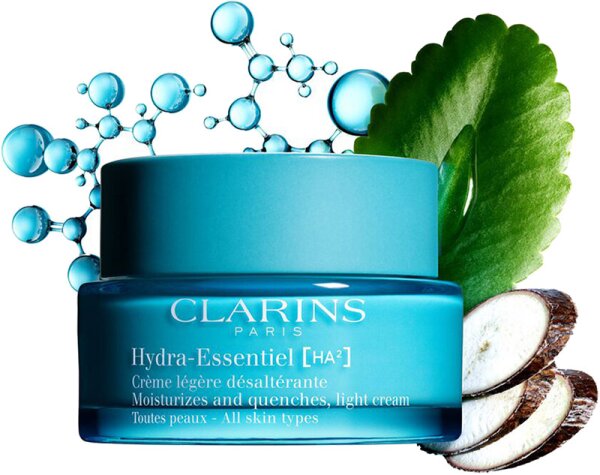 Clarins Hydra-Essentiel Crème légère désaltérante - Toutes peaux Gesichtscreme