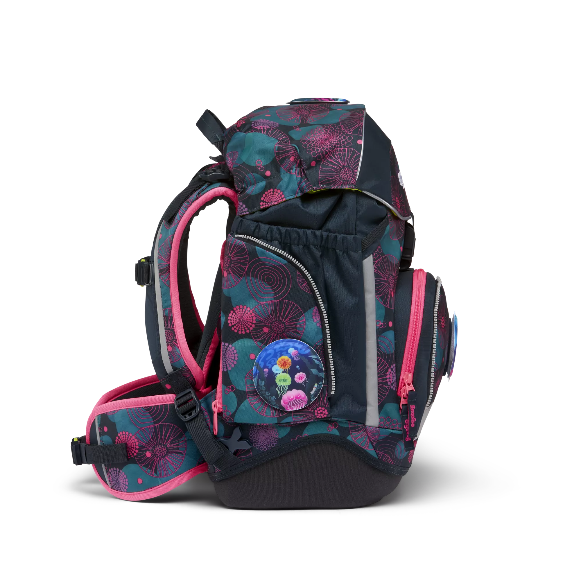 ergobag Schulrucksack-Set Korallbär