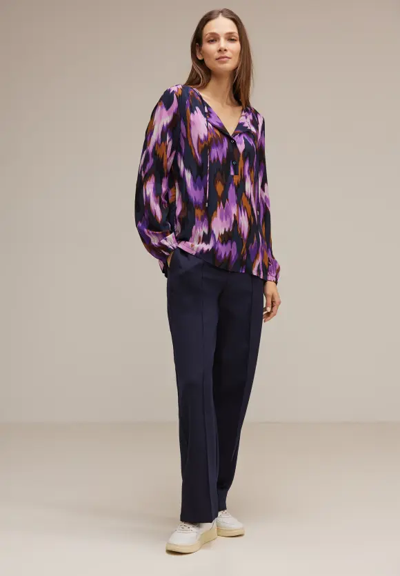 Street One Gemusterte Bluse
