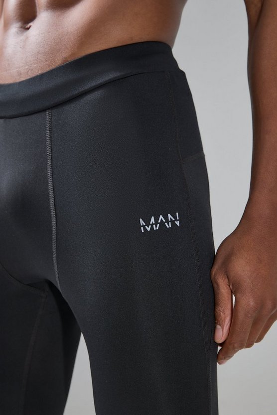 Man Active Lauf-Leggings