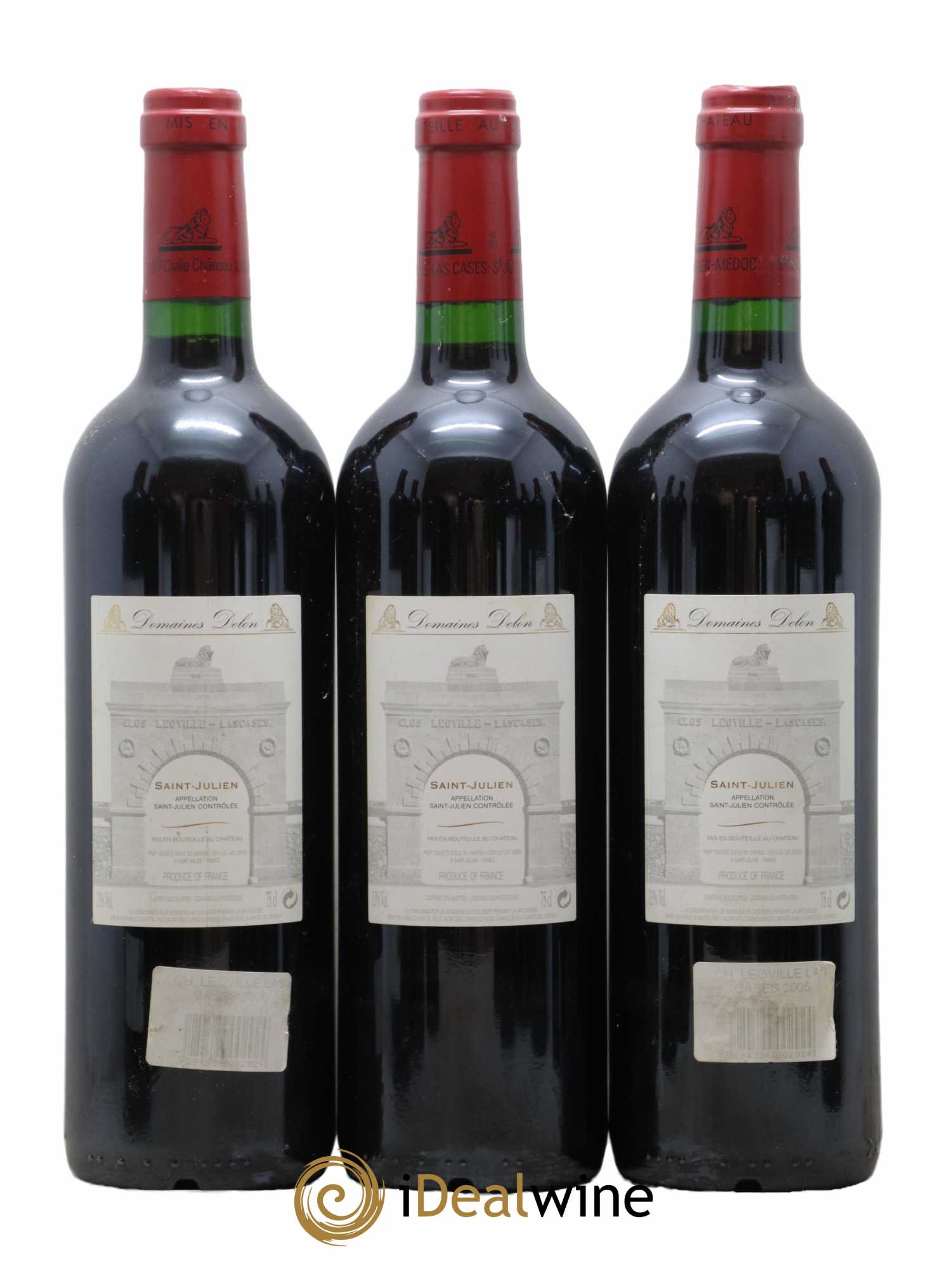 Château Léoville Las Cases 2ème Grand Cru Classé  2005 - Lot de 12 Bouteilles